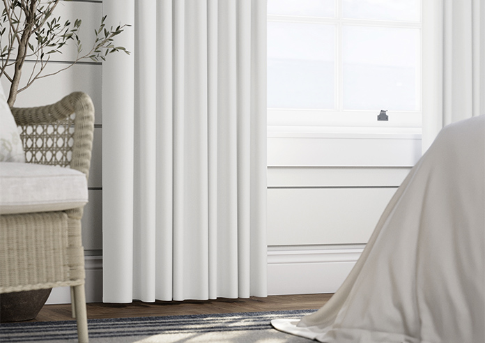 Ascot, Snow White - Made to Measure Curtains - Image 5